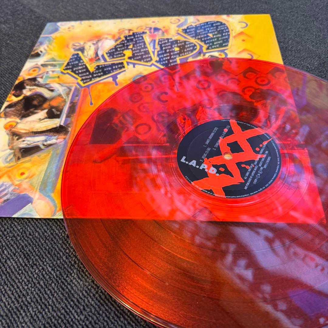 L.A.P.D. Love and Peace Dude 赤盤 レコード