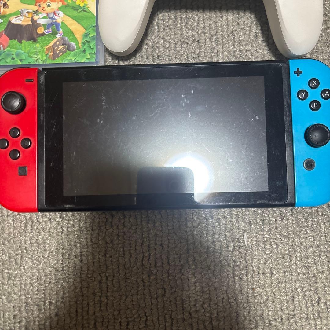Nintendo Switch 本体 赤青 + あつまれ どうぶつの森