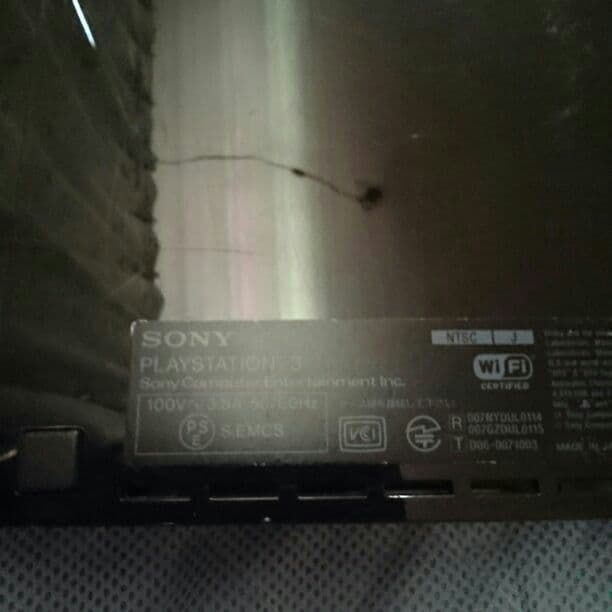PS3 ジャンク品 CECHA00 本体 電源コード AVコード コントローラー