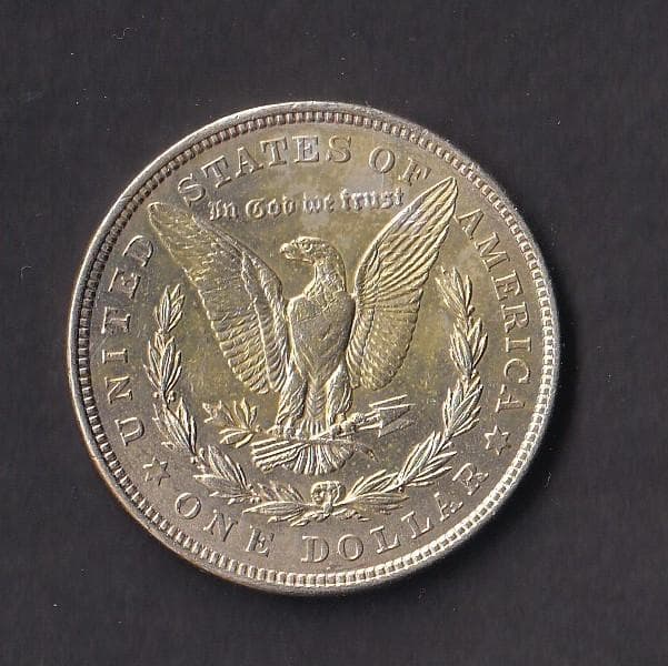 アメリカ　1ドル銀貨　モルガンダラー　1921年
