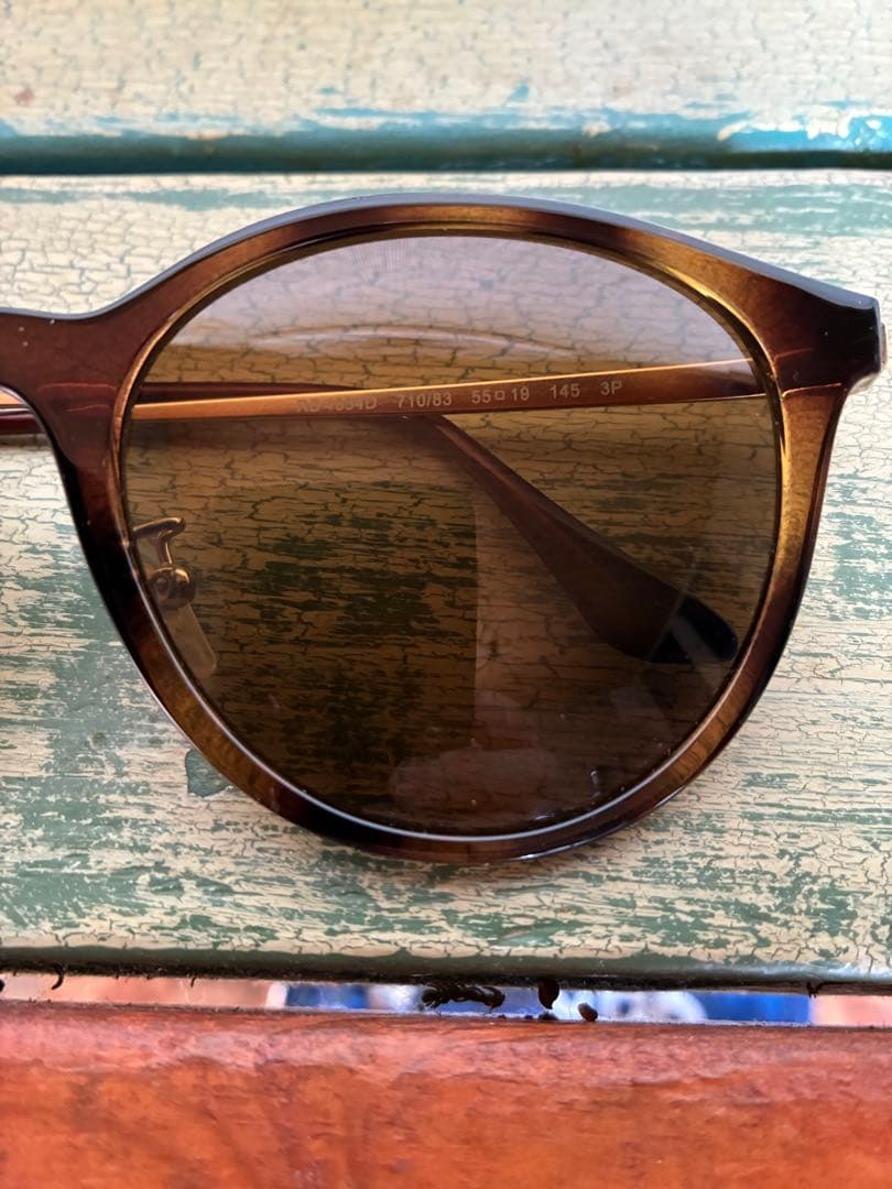 【極美品】Ray-Ban レイバン RB4334D べっ甲柄　55◻︎19