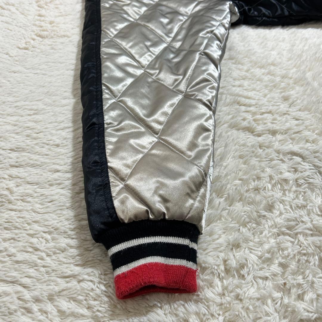 【美品】BENETTON ベネトンフォーミュラ1 レーシングジャケット L 黒銀
