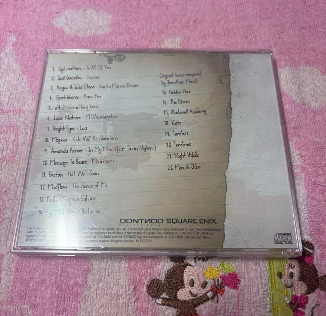 Life is strange ライフイズストレンジ サントラ CD