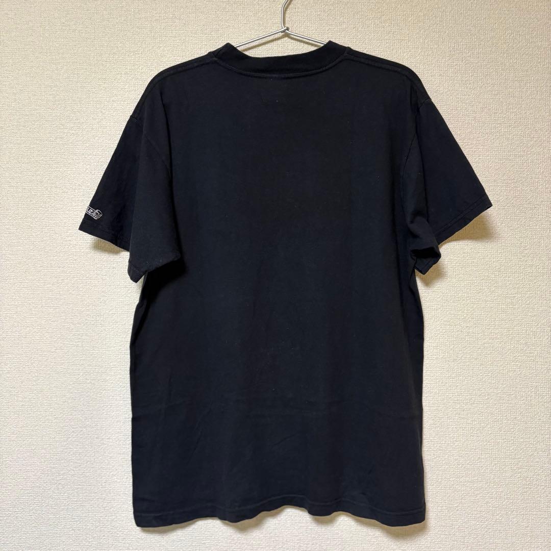 USA製 オールド クロムハーツ 刺繍ポケットTシャツ M ブラック