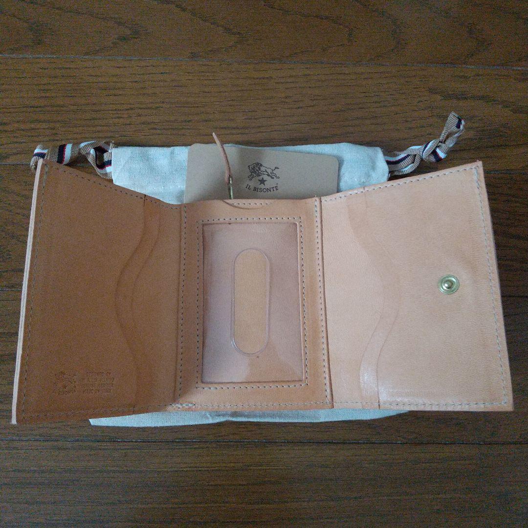 新品未使用 イルビゾンテ IL BISONTE ウォレット 折り財布 コンパクト