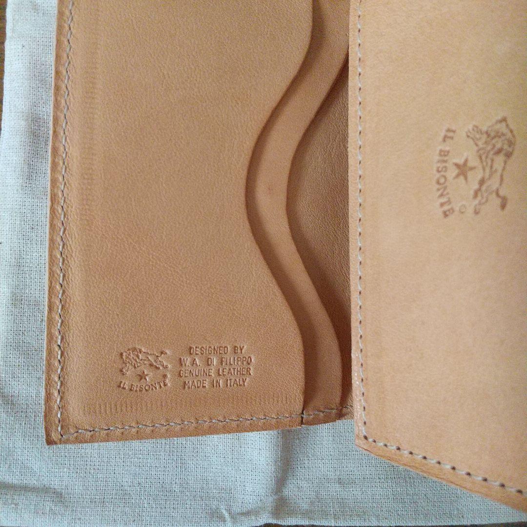 新品未使用 イルビゾンテ IL BISONTE ウォレット 折り財布 コンパクト