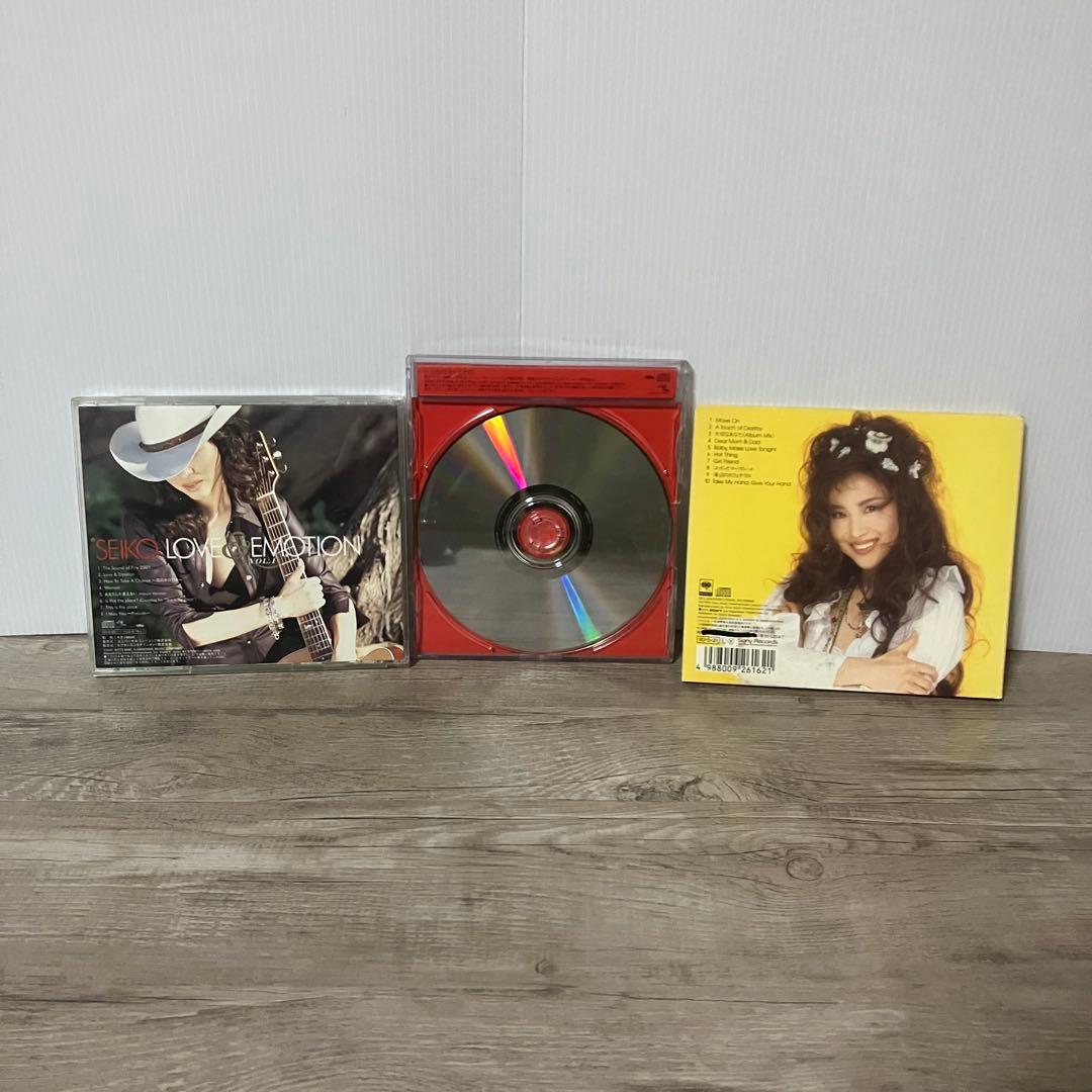 3F 【希少・名曲】松田聖子 CDアルバム＆シングル 3枚セット 昭和レトロ