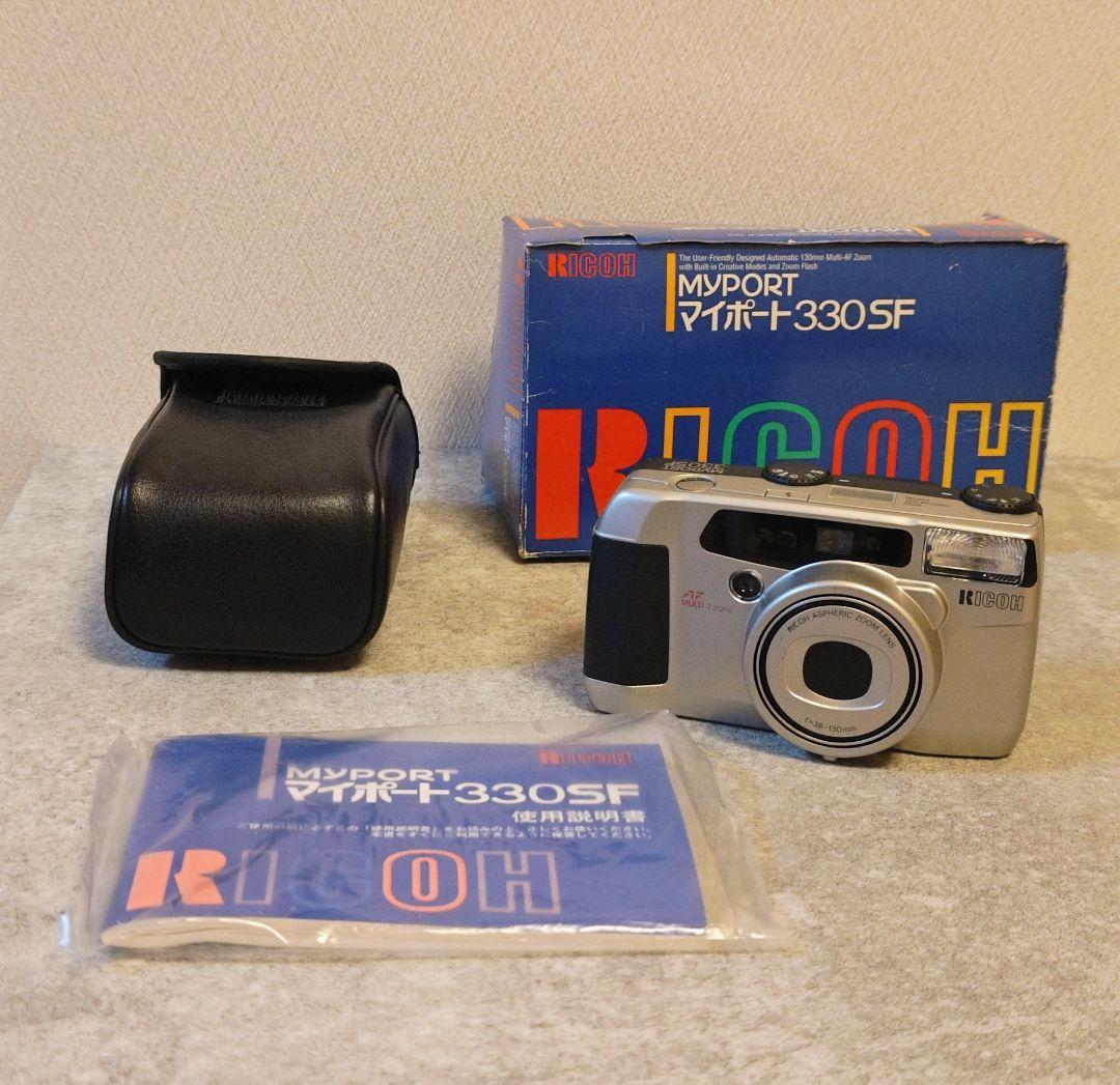 デッドストック RICOH MyPORT 330 SF 元箱、取説、ケース付！