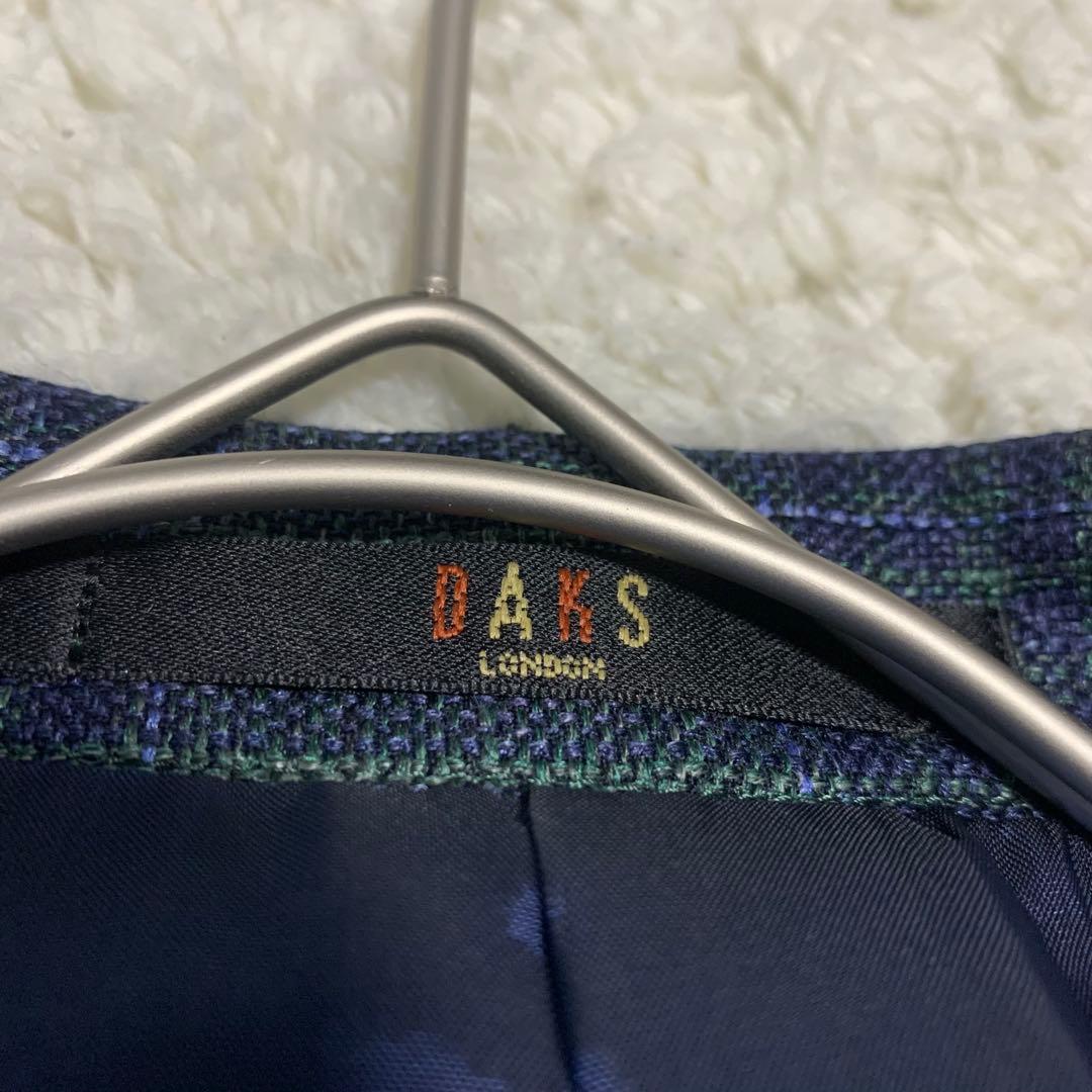 未使用 DAKS ロロピアーナ テーラードジャケット シルク リネン