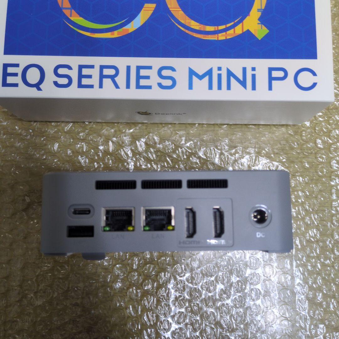 Beelink EQ12 Mini PC N100プロセッサー ミニPC