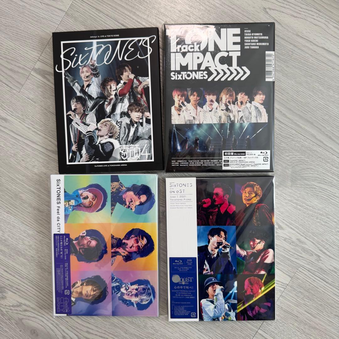SixTONES DVD blu-ray セット まとめ売り　素顔4