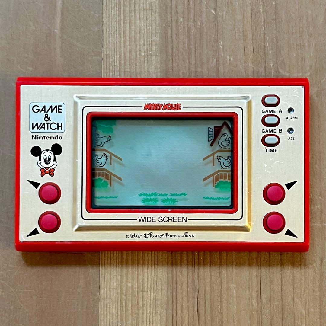 G*N様 動作確認済★ゲーム＆ウォッチ ミッキーマウス 任天堂