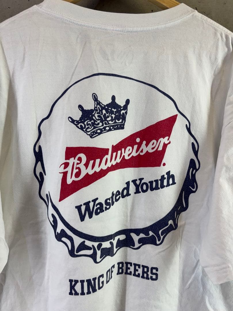 Wasted Youth Verdy Budweiser Tシャツ 2XL