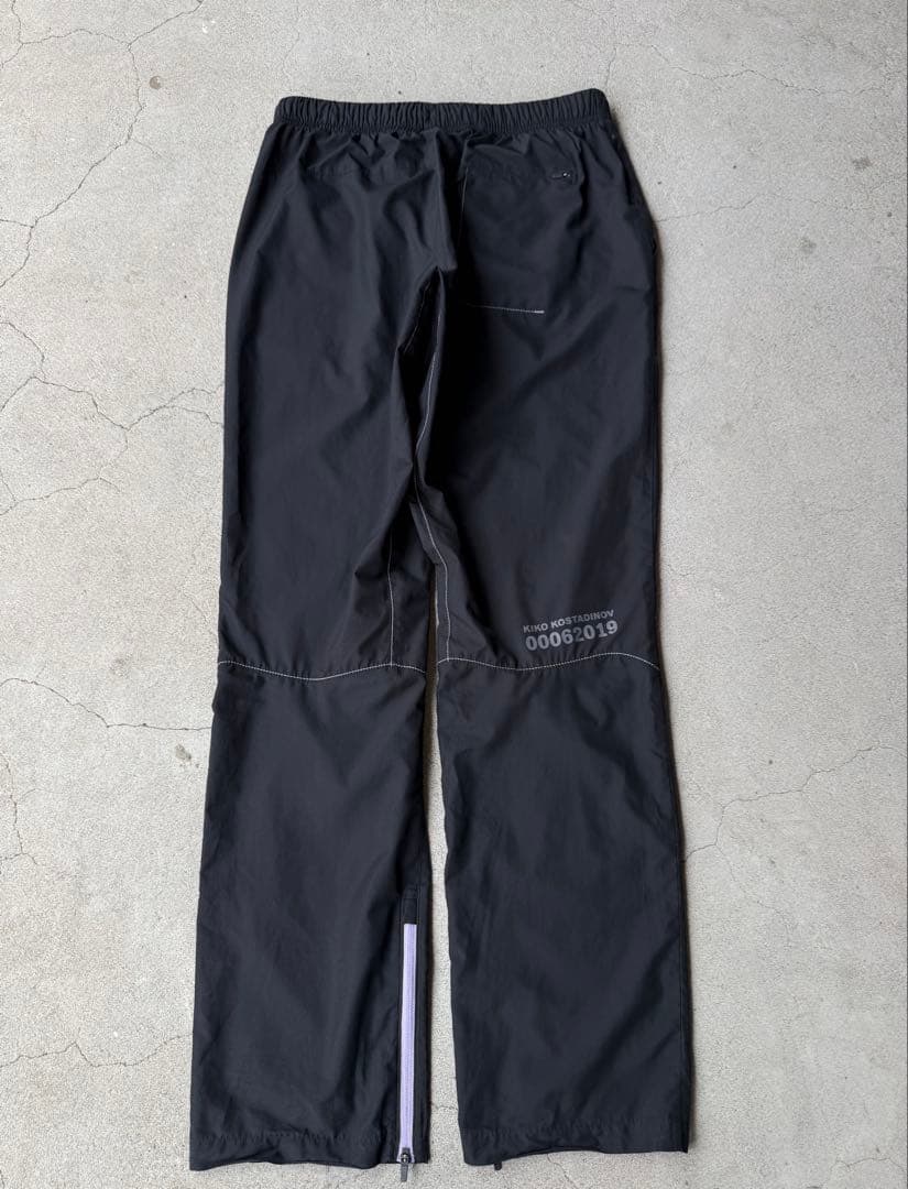 Kiko Kostadinov × asics 19ss Black Pants
