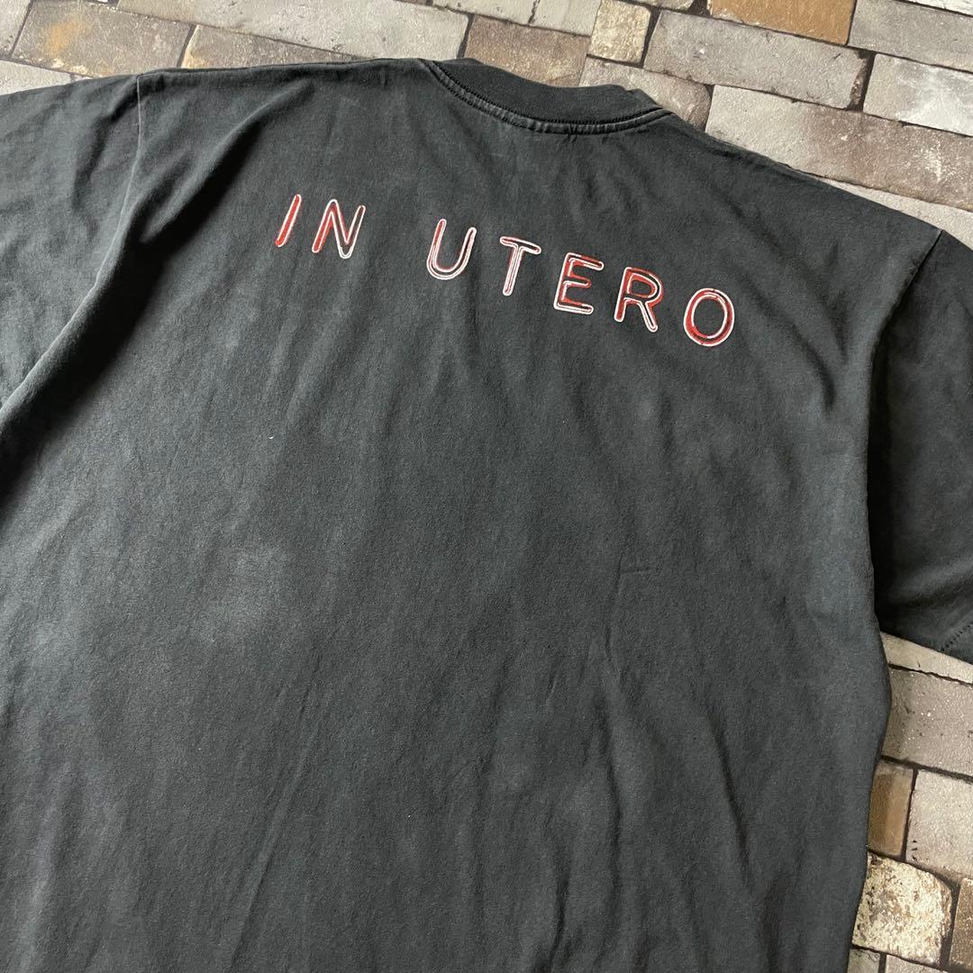 Nirvana In Utero Fade Tee XL ニルヴァーナ
