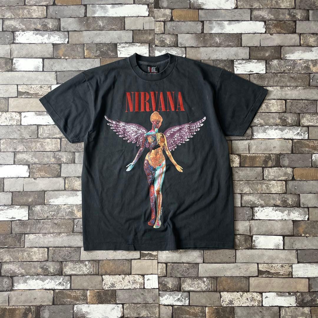 Nirvana In Utero Fade Tee XL ニルヴァーナ