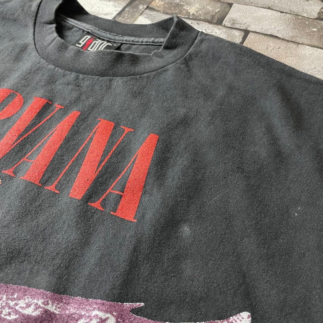 Nirvana In Utero Fade Tee XL ニルヴァーナ