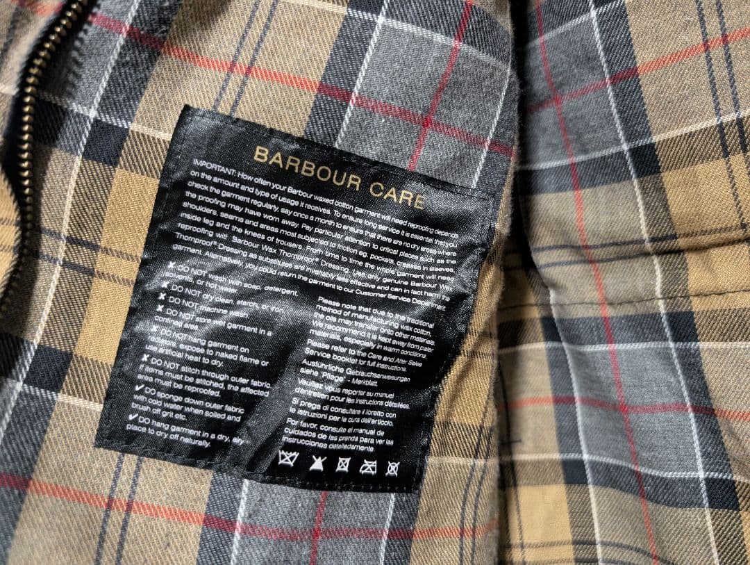Barbour beaufort 34 ネイビー