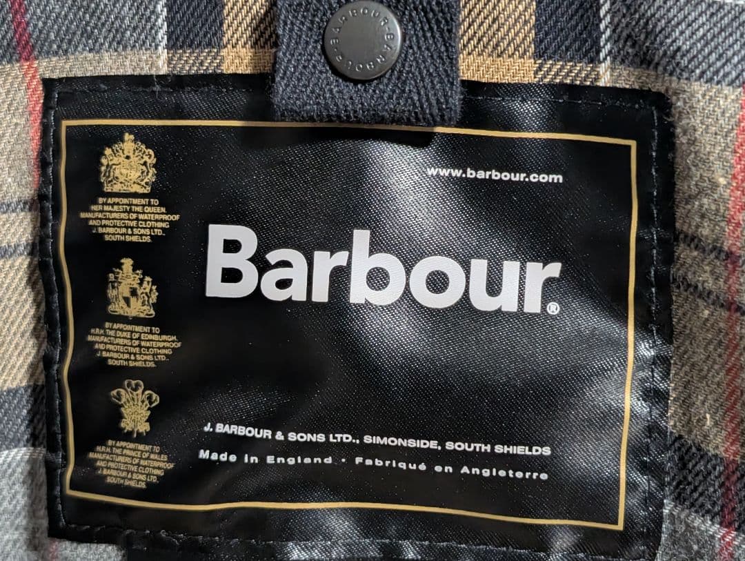 Barbour beaufort 34 ネイビー