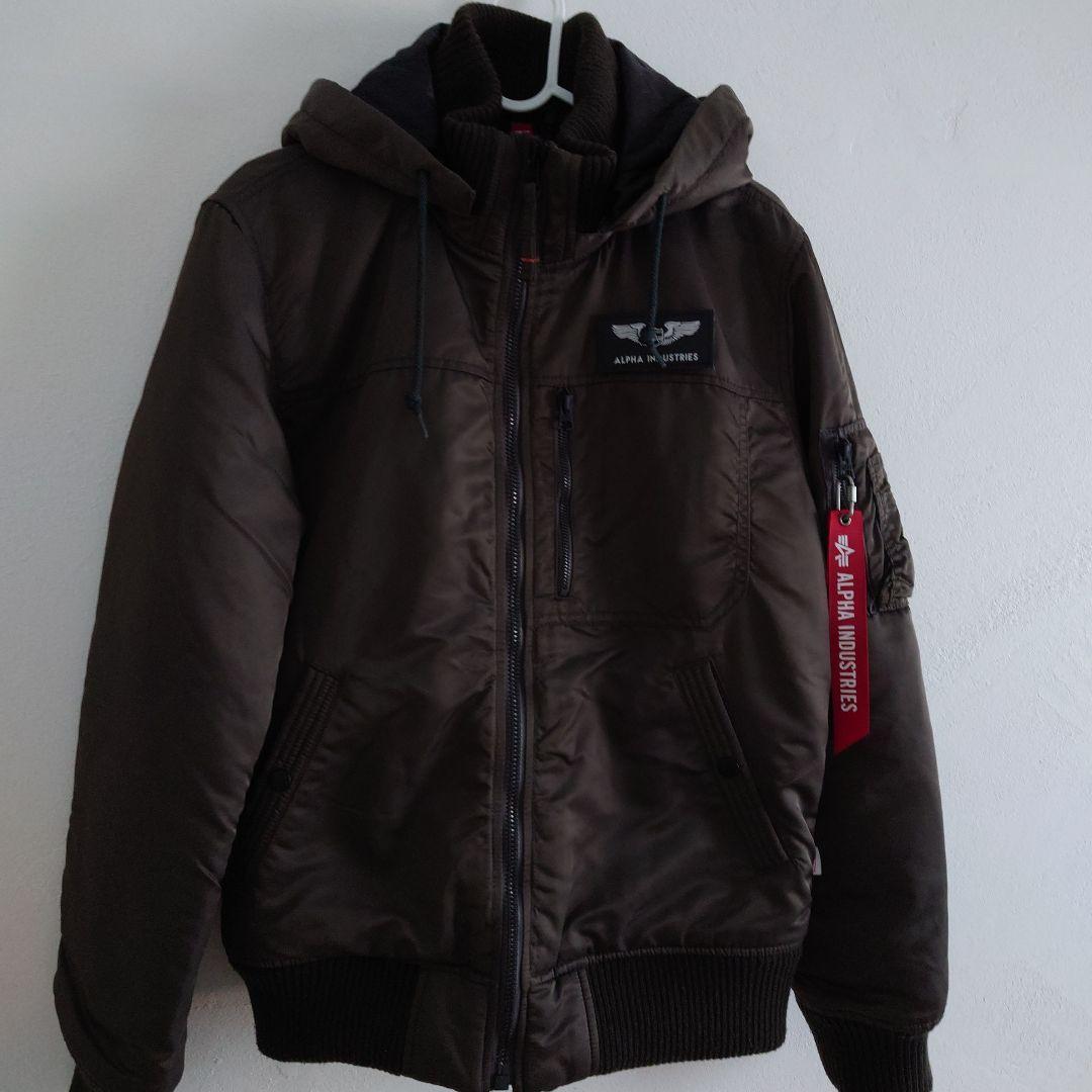 ALPHA INDUSTRIES MA-1 フライトジャケット ダークグレー