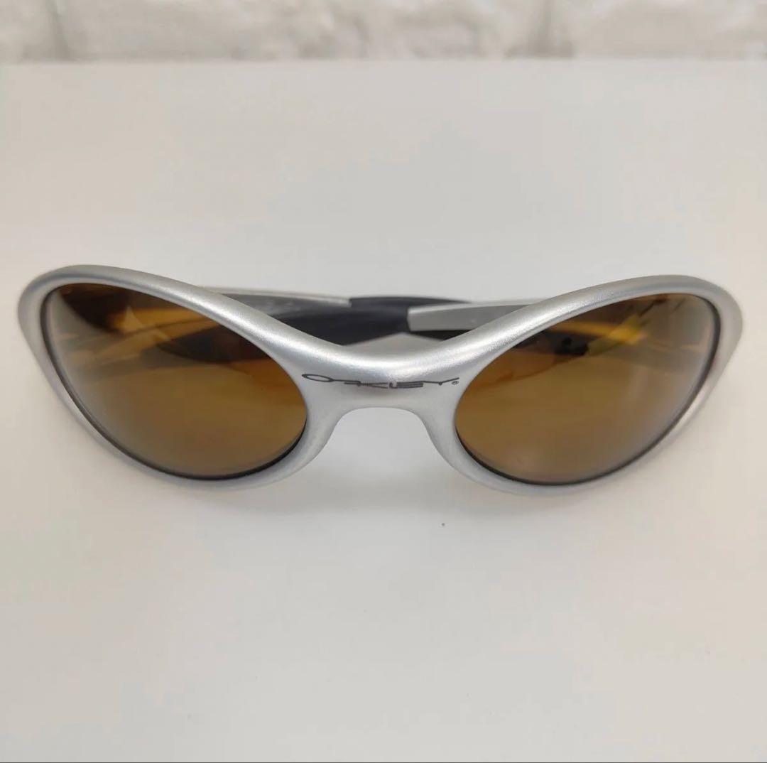s*y様 激レア 90s OAKLEY EYE JACKET Silver オー