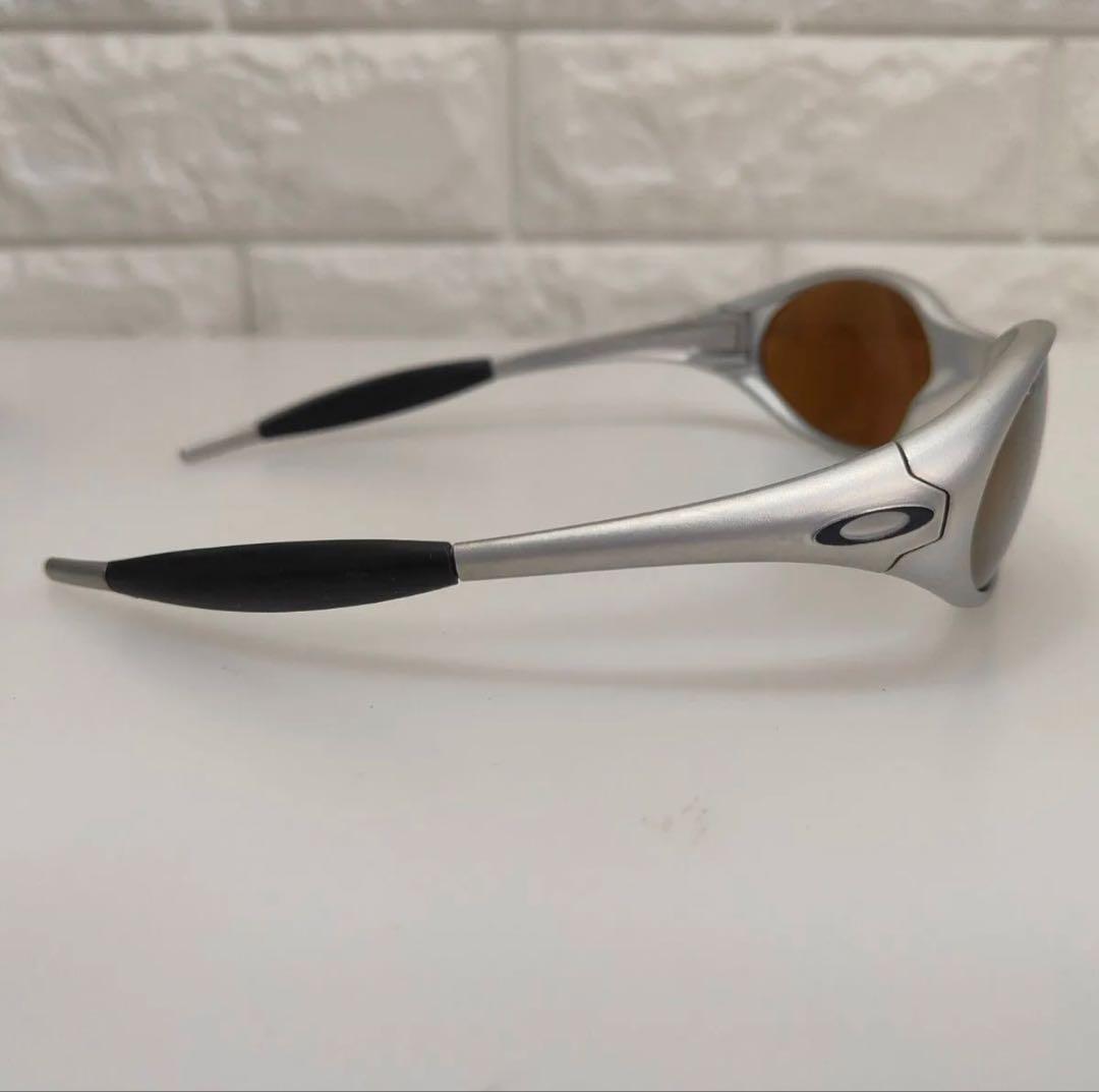 s*y様 激レア 90s OAKLEY EYE JACKET Silver オー
