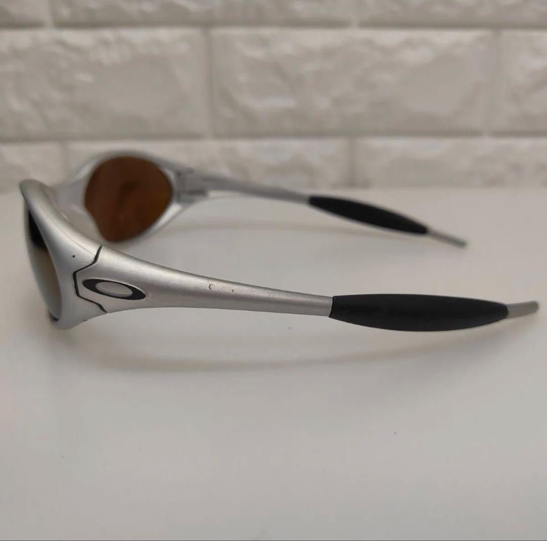 s*y様 激レア 90s OAKLEY EYE JACKET Silver オー