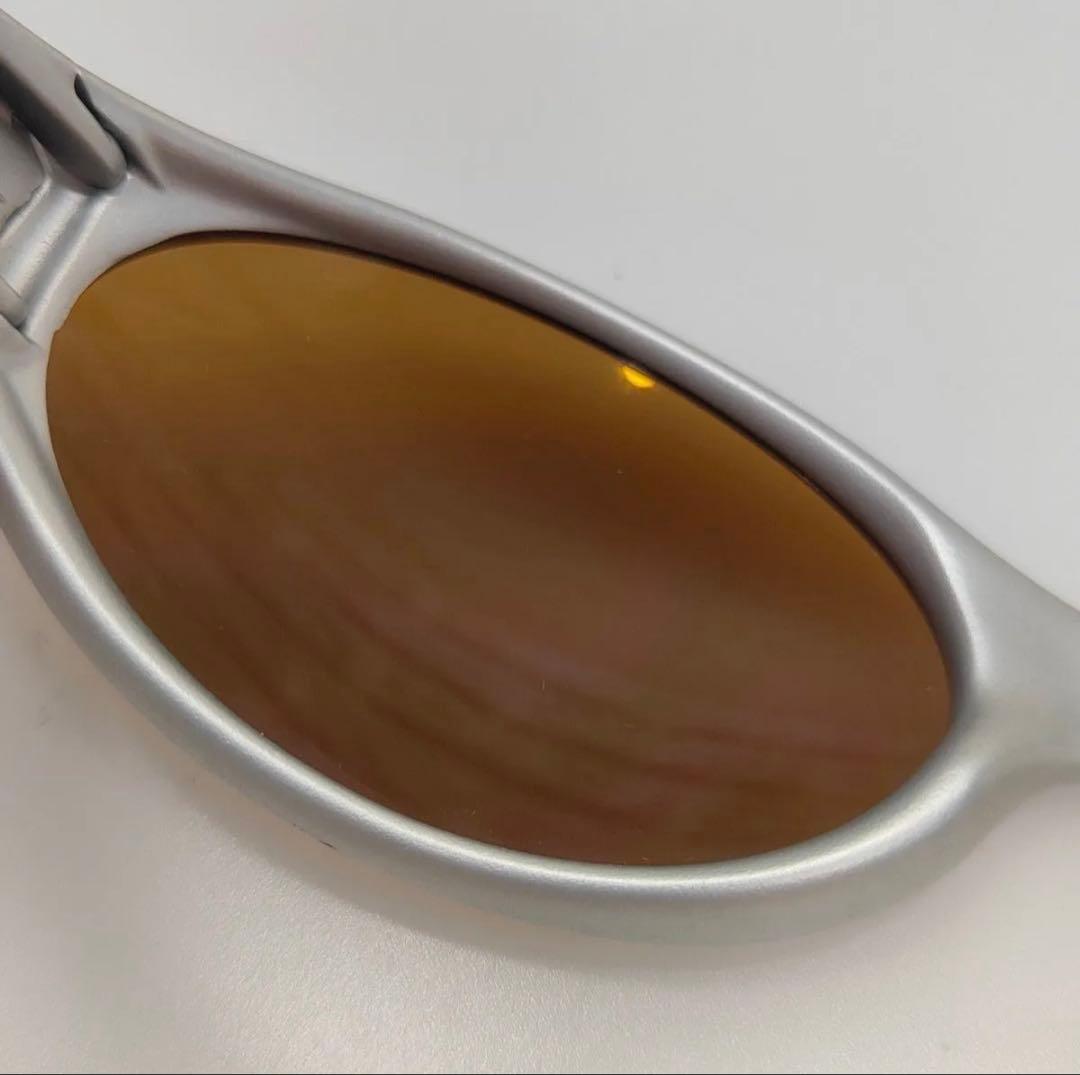 s*y様 激レア 90s OAKLEY EYE JACKET Silver オー