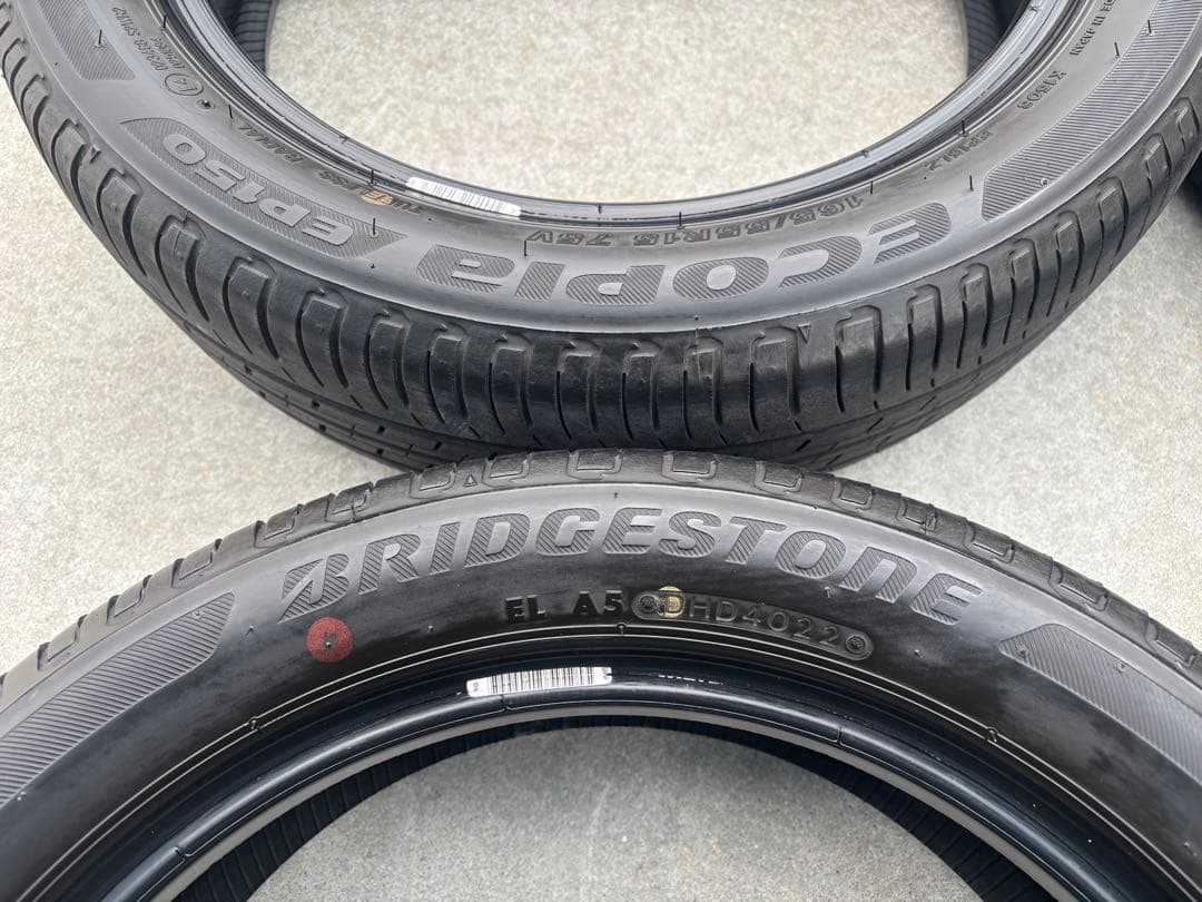 22年製 ブリヂストン エコピア EP150 165/55r15 4本