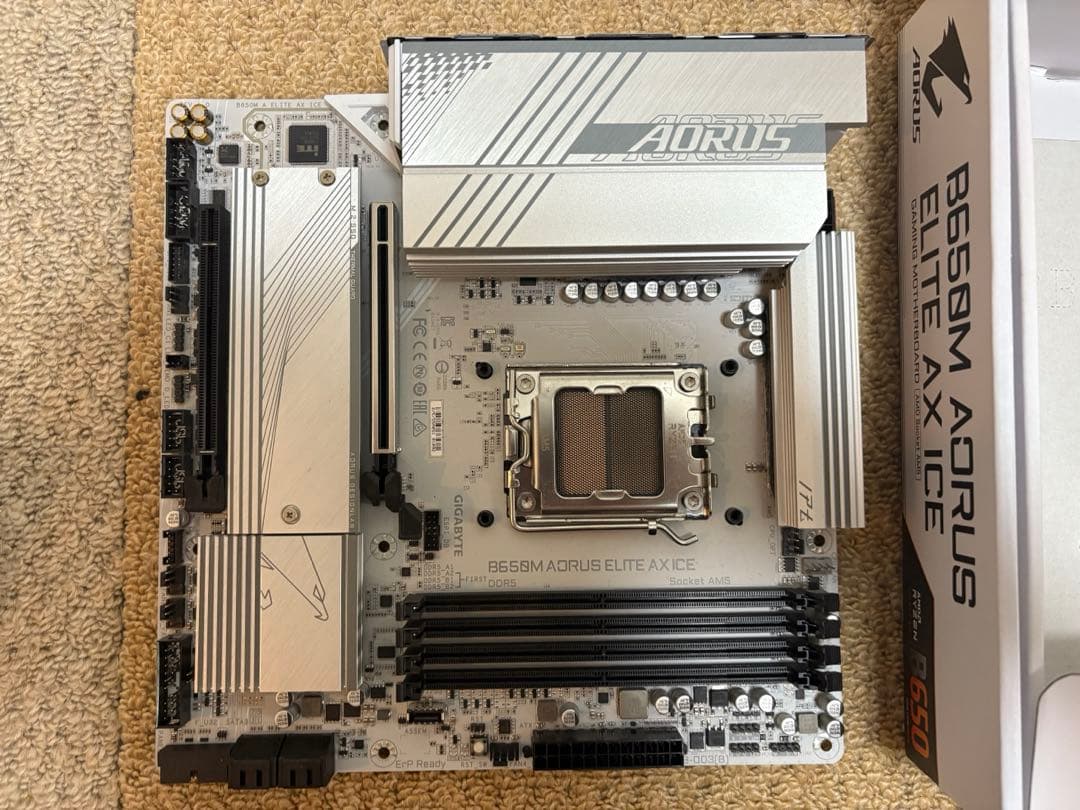 マザーボード b650m aorus elite ax ice