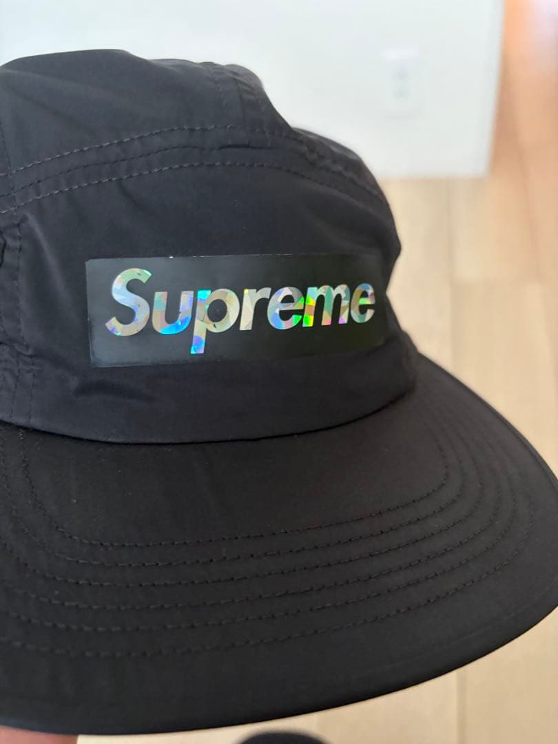 木星人様　Supreme Holographic Logo Camp Cap