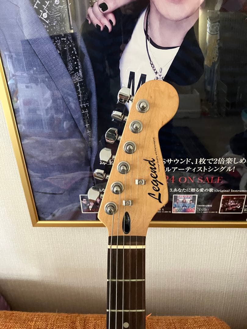 本日限定値下！レジェンドストラト初期モデル　希少なフェンダーヘッド　美品