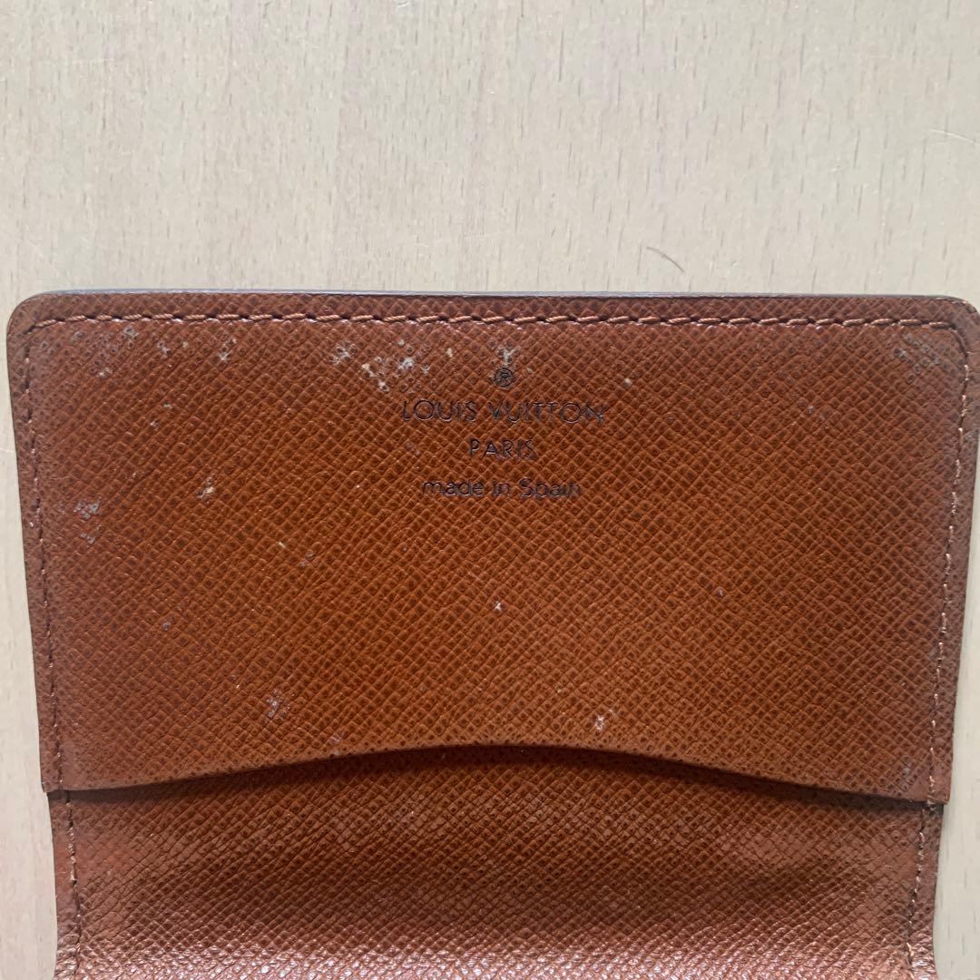 ルイヴィトン LOUIS VUITTON モノグラム 名刺入れ カードケース