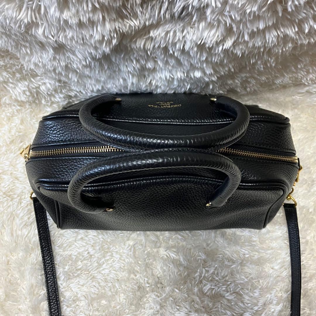 【美品】CHRISTIAN VILLA バッグ 2way ボストン ショルダー