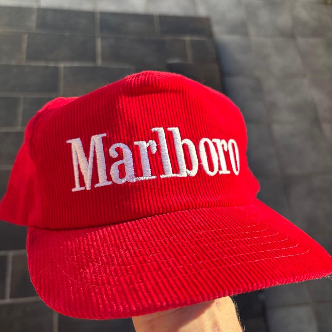 希少 デッドストック 90s marlboro キャップ タバコ vintage