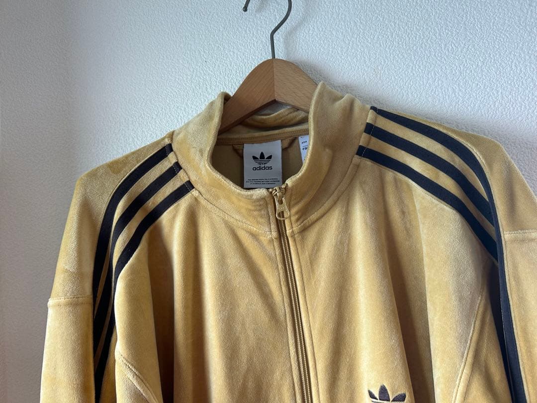 adidas ベッケンバウアー ベロア ジャージ メンズ レディース