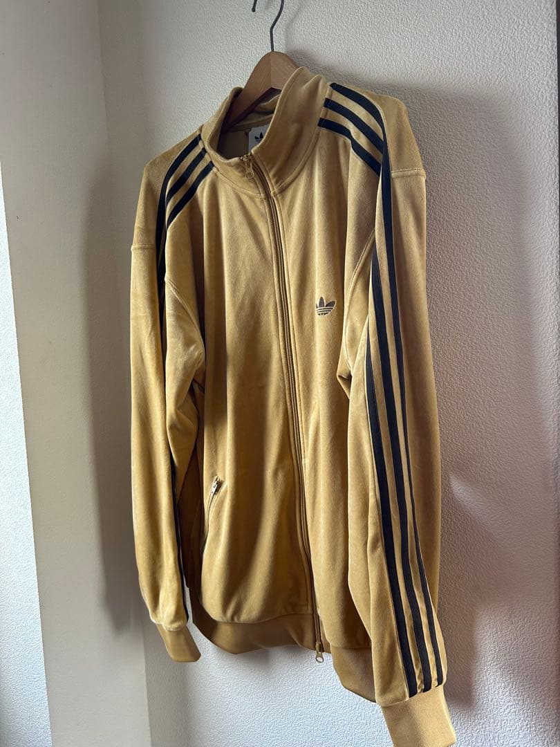 adidas ベッケンバウアー ベロア ジャージ メンズ レディース
