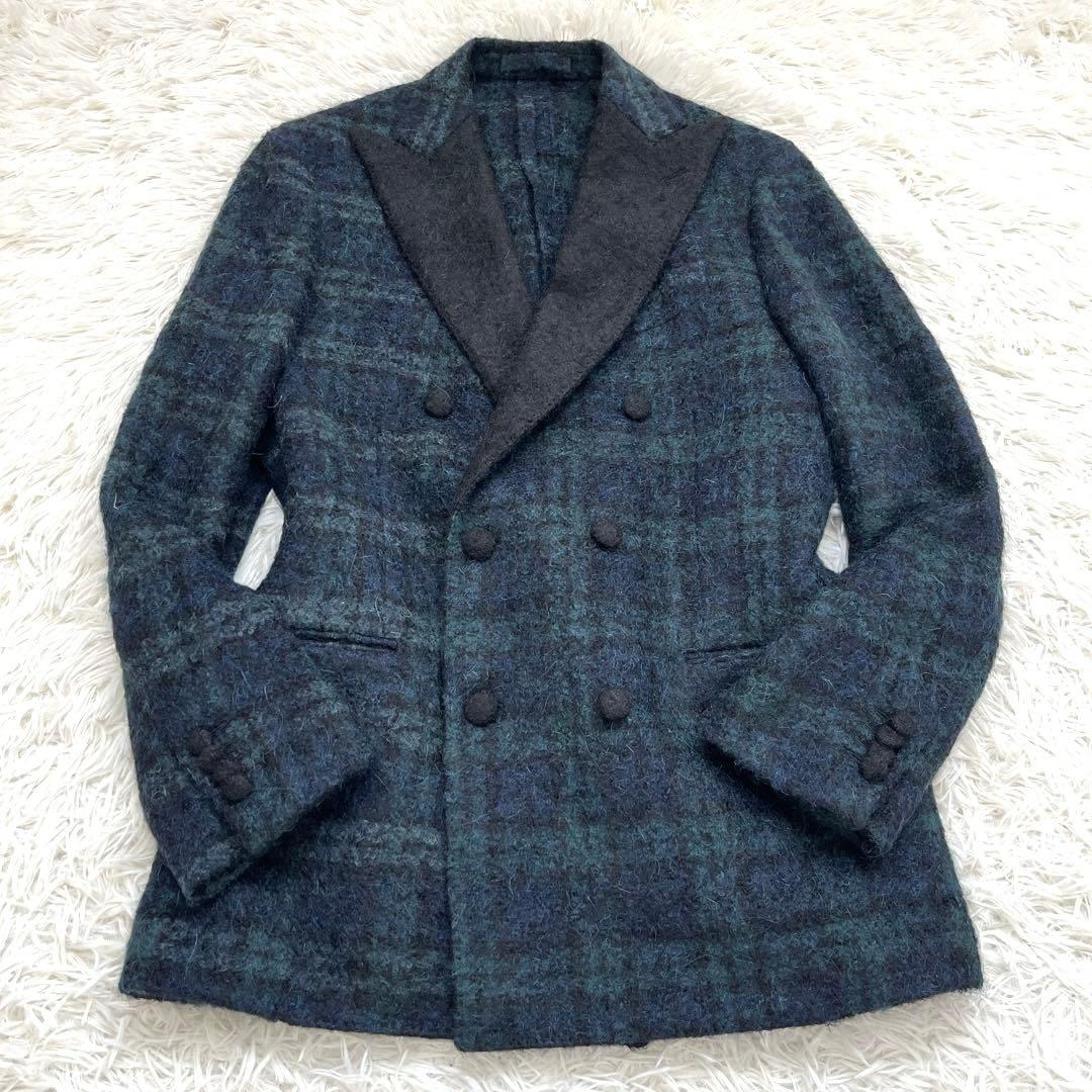 希少美品✨ラルディーニ タータンチェック テーラードジャケット アンコン L