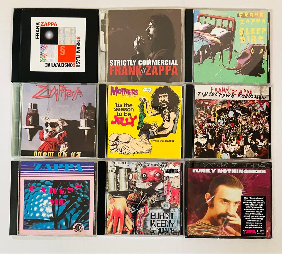 フランク・ザッパ アルバム40点 CD48枚 マザーズ・オブ・インヴェンション