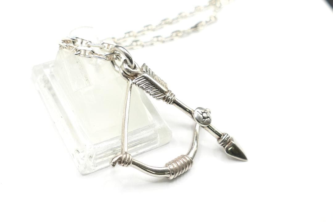 美品　silver925　アロー　弓矢　ネックレス　ペンダント　アクセサリー