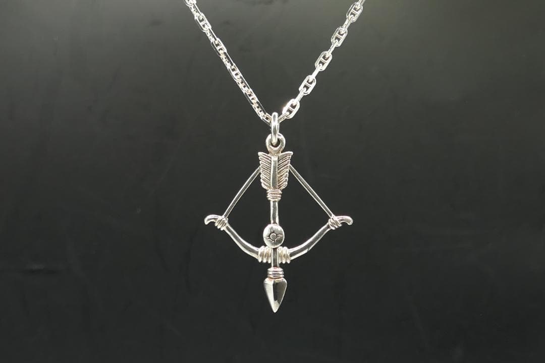美品　silver925　アロー　弓矢　ネックレス　ペンダント　アクセサリー