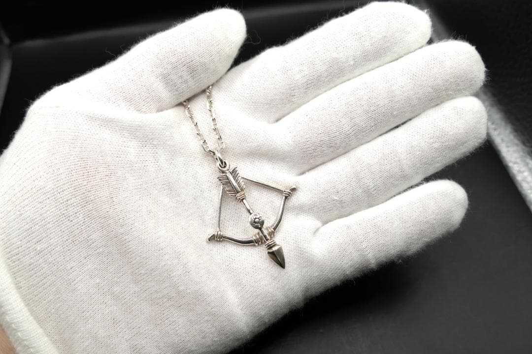 美品　silver925　アロー　弓矢　ネックレス　ペンダント　アクセサリー