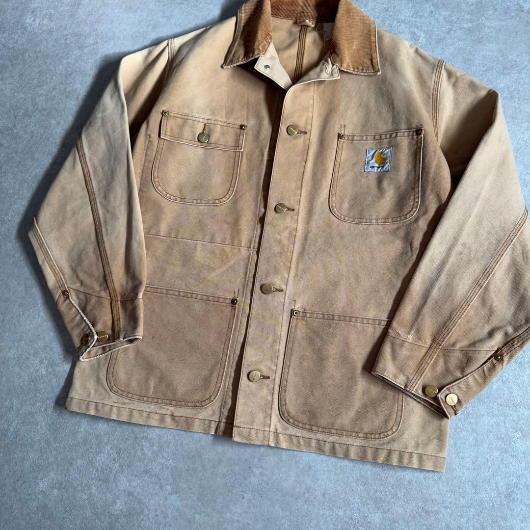 80s〜90s USA Carhartt Michigan Chore Coat