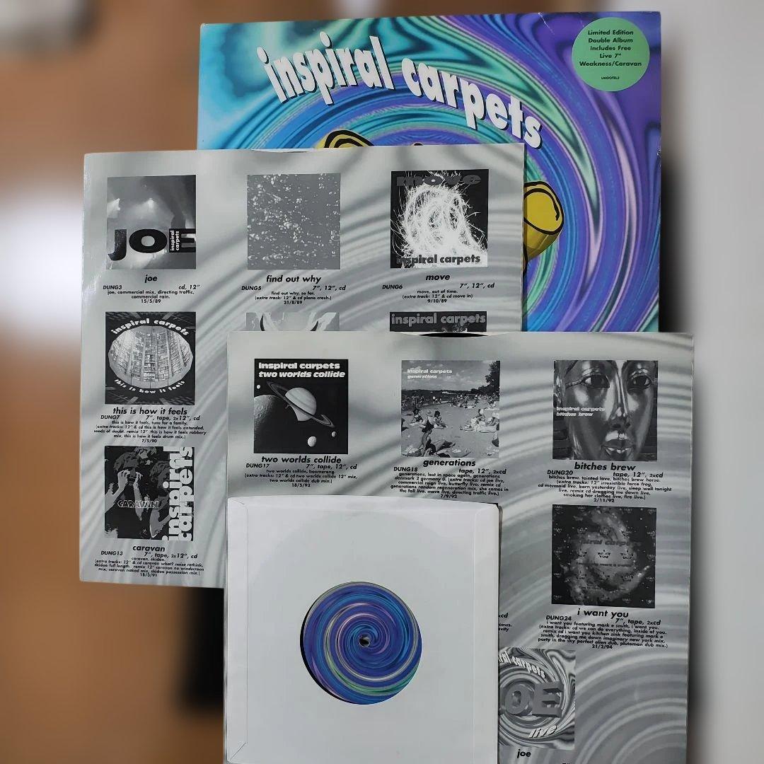 Inspiral Carpets The Singles 限定盤 LP 2ＥＰ1