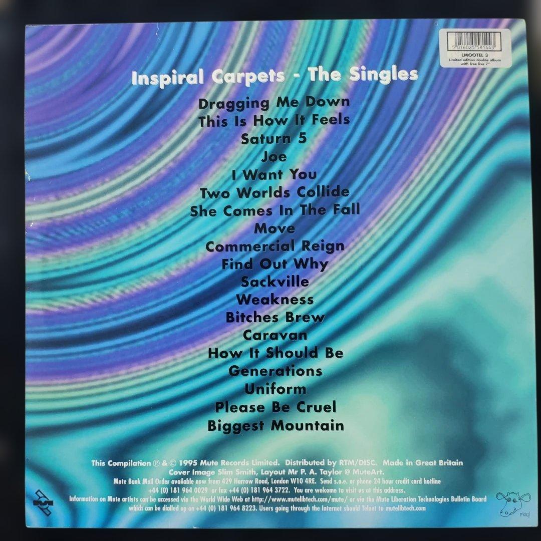 Inspiral Carpets The Singles 限定盤 LP 2ＥＰ1