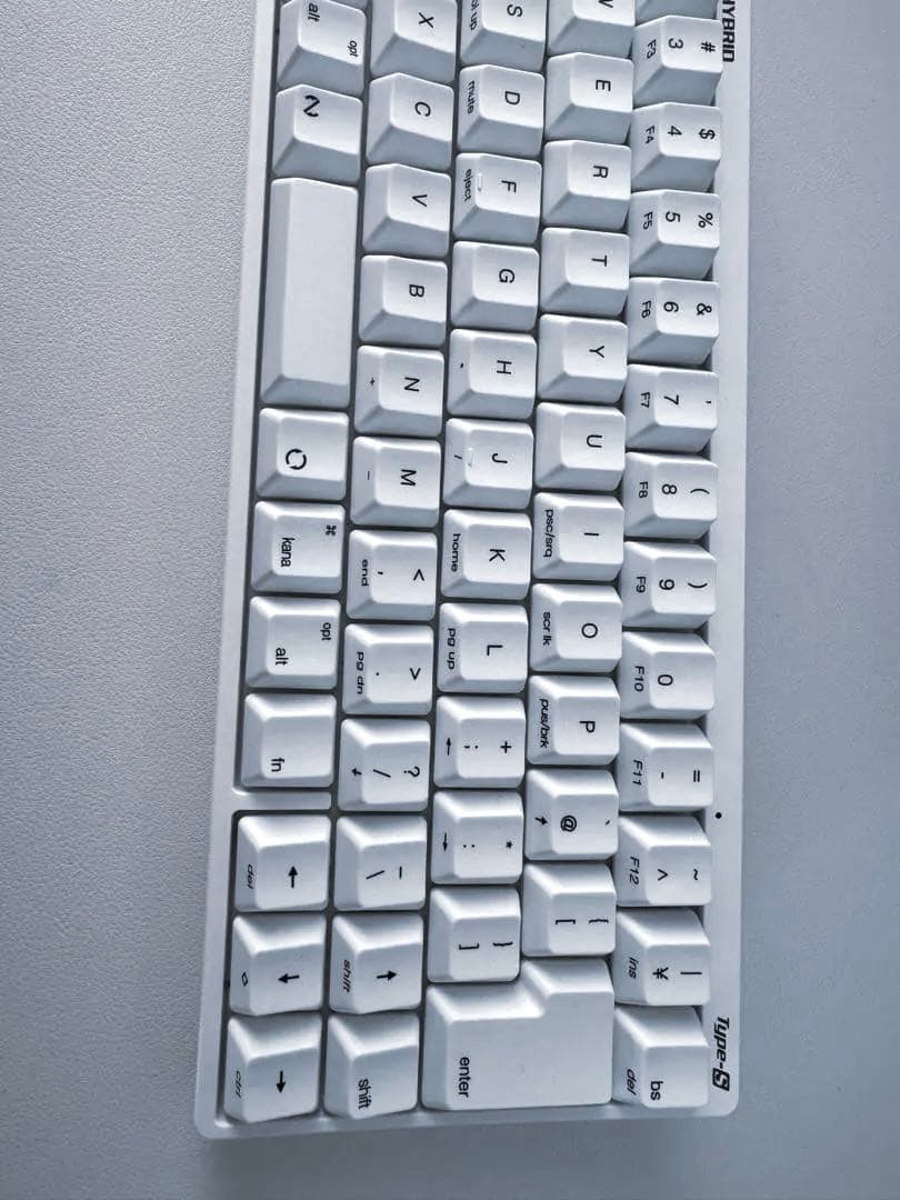 HHKB Professional HYBRID Type-S 日本語配列 白