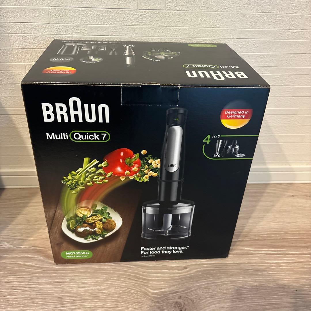 新品未使用 BRAUN MultiQuick 7 MQ7035XG