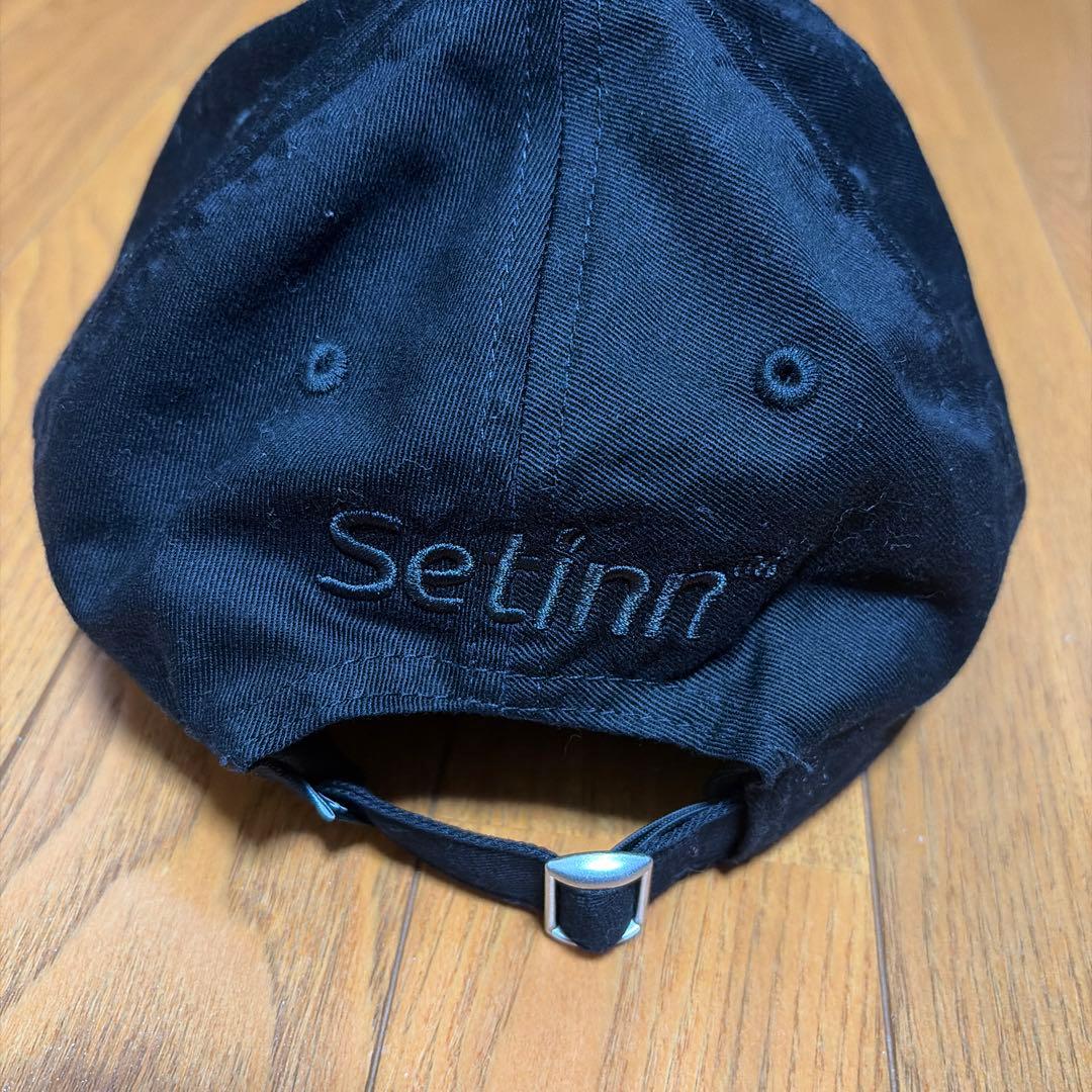 Setinn ブラック ベースボールキャップ