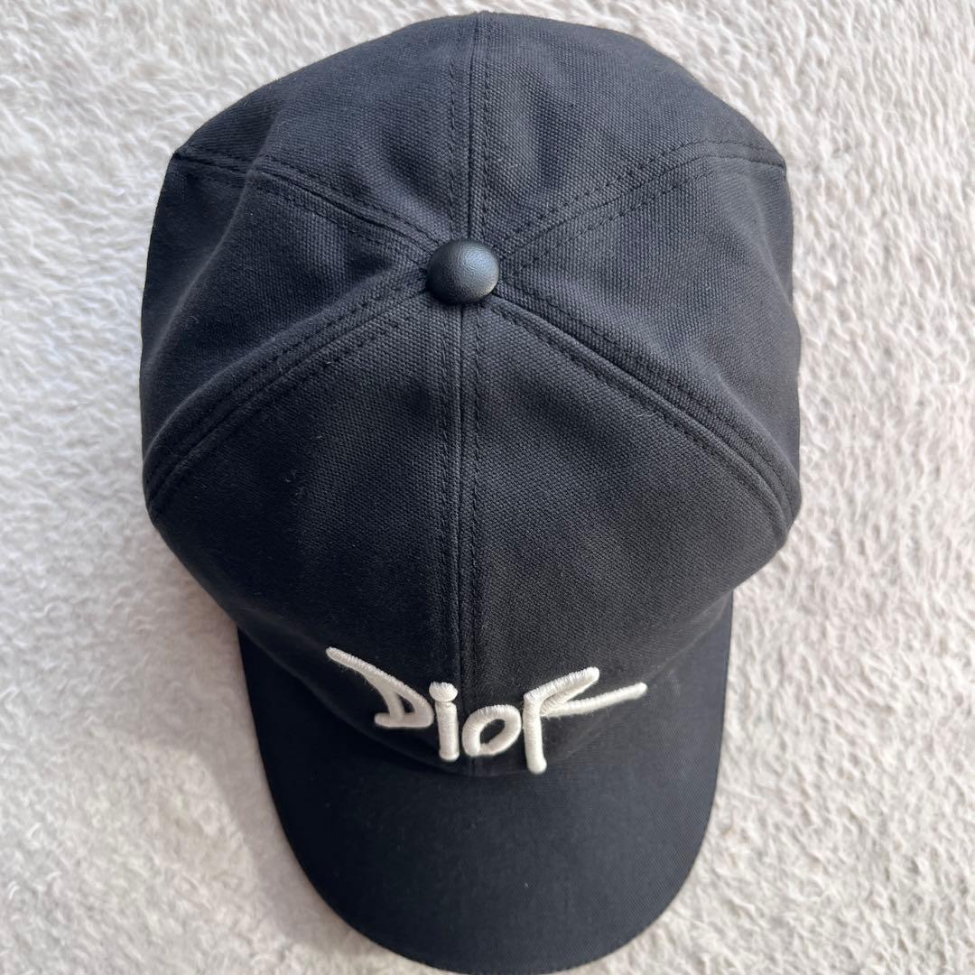 DIOR ×Stussy ディオール ステューシー ロゴ キャップ 帽子