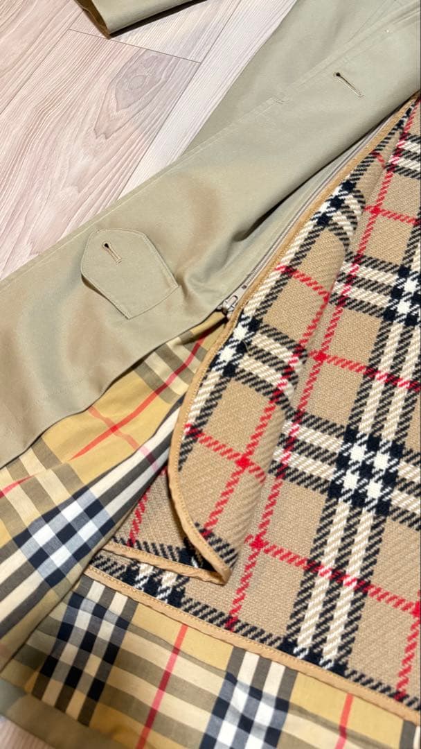 【極美品】バーバリー Burberrys ライナー付き ステンカラーコート